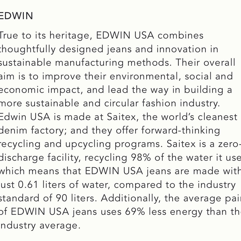 Edwin- Kali Patchwork Ankle Jeans - image 7